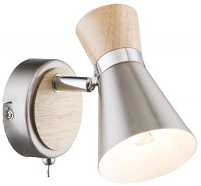 Globo 54807-1 - Luce Spot da parete AERON 1xE14/25W/230V