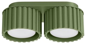 Sollux SL.1798 - Faretto AURA 2xGX53/10W/230V verde