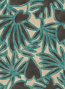 Essentials Tapete Botanis - Nutmeg Teal