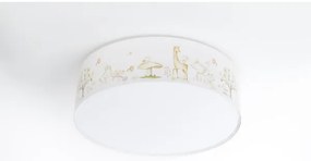 Plafoniera per bambini SWEET DREAMS 2xE27/60W/230V diametro 40 cm