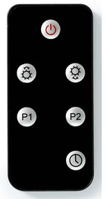 Nedis HTPA30ESS - da esterno elemento riscaldante elettrico 2000W/230V IP65 + TC