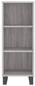 Credenza grigio sonoma 34,5x32,5x90 cm in legno multistrato