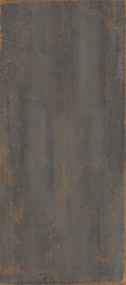 Piastrella da rivestimento interno ed esterno 120 x 280 cm Sp. 6 mm rettificato Metal in gres porcellanato satinato antracite traffico medio forte (pei 3/5) R10 3.36 mq
