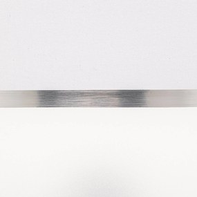 HELAM Paralume Helen, Ø 35 cm, E27, bianco/argento
