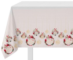 Tovaglia natalizia 140x320 cm Christmas Wishes