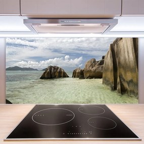 Pannello paraschizzi cucina Paesaggio roccioso 100x50 cm