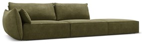 Divano angolare verde Vanda - Mazzini Sofas