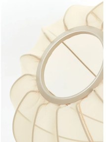 Lampadario beige con paralume in tessuto ø 39 cm Elati - Light &amp; Living