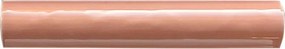 Listello in gres porcellanato TORELLO PASTELLO TERRACOTTTO LUCIDO L 13 x L 2 cm, sp. 9 mm, MARRONE lucido