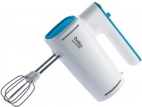 Beko - HMM5400W - Sbattitore Elettrico, 425 w, Funzione Turbo, Acciaio Inox, 2 Fruste, 2 Gangi Impastatori - Bianco