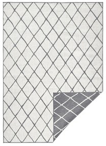 Tappeto da esterno grigio e crema , 120 x 170 cm Malaga - NORTHRUGS