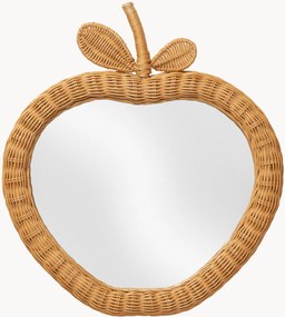Specchio da parete per bambini fatto a mano Apple