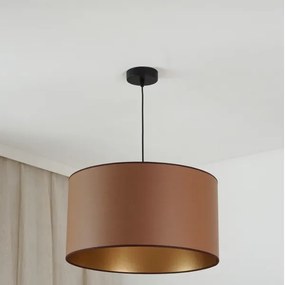 Brilagi - Lampadario a sospensione con filo OREGON ROLLER VEGE 1xE27/15W/230V diametro 45 cm marrone