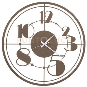 Orologio da parete teo bronzo