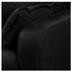 Divano nero 193 cm Beata - Ropez