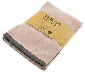 Set di 3 strofinacci in cotone beige, 50 x 70 cm - Tiseco Home Studio