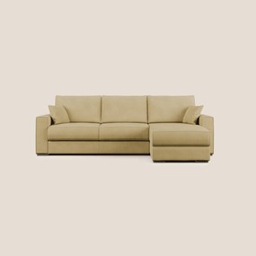 Dream Divano letto angolare in microfibra effetto pelle smacchiabile T15