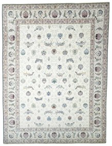 Tabriz Tappeto persiano 300 x 400 Beige (Iran) Annodato A Mano