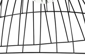 Lampada a sospensione di design nera 60 cm - Pua