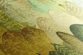 Stampa su tela – Alberi asimmetrici verdi