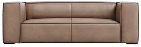 Divano in pelle marrone chiaro 212 cm Madame - Windsor &amp; Co Sofas
