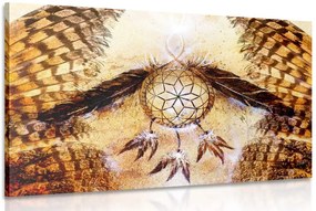 Quadro su tela – Acchiappasogni indiano