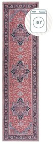 Runner lavabile bordeaux in fibra riciclata 60x230 cm Windsor - Flair Rugs