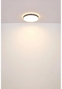 Globo 41262-24 - Plafoniera LED ECLYPSE LED/24W/230V diametro 48 cm antracite