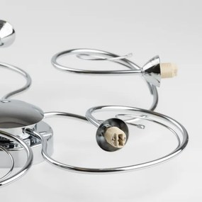 Eglo 32103 - Lampadario a plafone LED VELAGO 5xG9/33W/230V cromo lucido