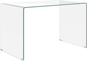 Scrivania in vetro 120 x 70 x 75 glassy