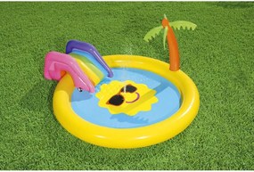 Piscinetta gonfiabile Isola del Sole con scivolo Bestway 53071