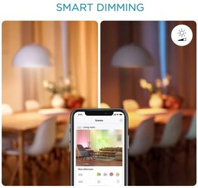 Lampadina LED RGBW dimmerabile A60 E27/8,5W/230V 2200-6500K  CRI 90 Wi-Fi+RC - WiZ