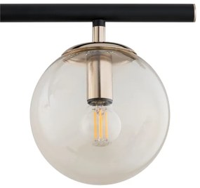 Lampadario a sospensione con supporto rigido LURO 4xE14/40W/230V