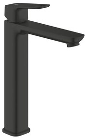 Rubinetto per lavabo Clova pulse nero GROHE getto aerato a canna alta H 29.9 cm