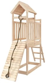 Casetta con Arrampicata inLegno Massello di Pino