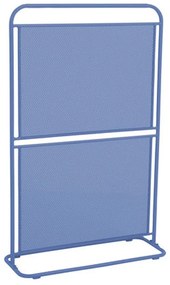 Paravento da balcone in metallo blu MWH, 124 x 80 cm - Garden Pleasure