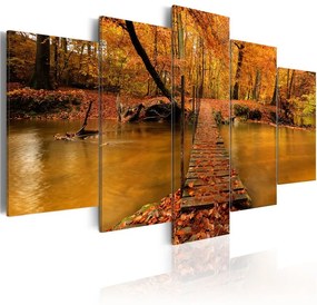 Quadro Redness of autumn  Colore Marrone, Dimensioni e Misure 200x100