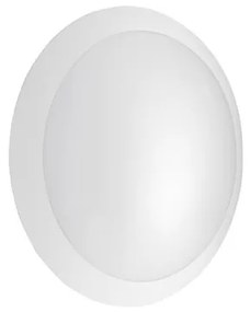 Lampada da parete per esterni grado IP65 luce E27- BASE Bianco D30 cm