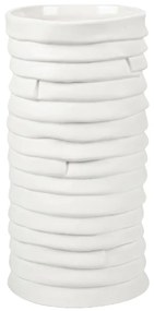 Vaso in porcellana bianca fatto a mano Ribbon - Mette Ditmer Denmark