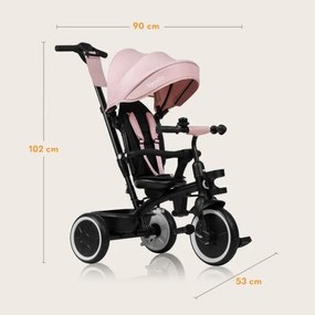Lionelo - Triciclo per bambini BERRY Rosa