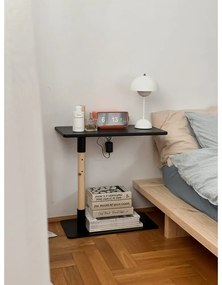 Tavolino in legno di pino 30x55 cm Adjust - Karup Design