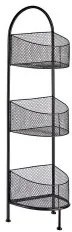 Scaffale Nero Metallo (21,2 x 97 x 28,5 cm)