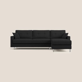 Megan divano letto angolare in microfibra smacchiabile T11