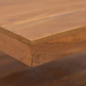 Tavolino da Salotto 65x65x33 cm in Legno Massello di Teak