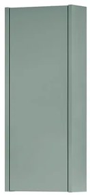 Pensile bagno Niwa laccato opaco verde timo, 1 anta apertura da sinistra P 17 x L 30 x H 78.5 cm