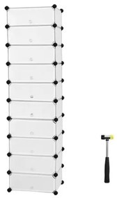 Scaffale modulare con cassetti BOXIFY, bianco