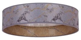 Brilagi - Plafoniera LED VELVET STAR LED/24W/230V d. 40 cm  grigio/oro