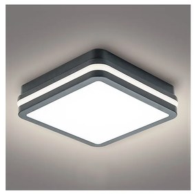 Brilagi - Lampada LED da esterno con sensore BENE LED/18W/230V 22x22 cm IP54