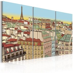 Quadro Parigi caramellosa