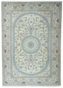 Nain Tappeto persiano 350 x 250 Beige (Iran) Annodato A Mano